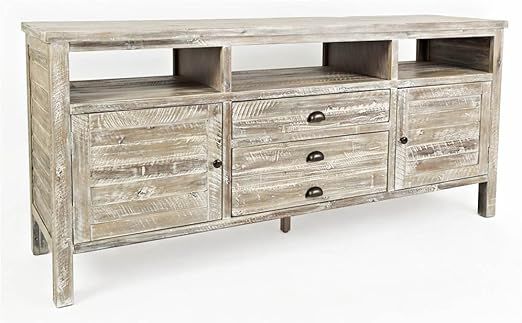 Amazon.com: Jofran Artisan&amp;#039;s Craft 70&amp;#039;&amp;#039; Farmhouse Media Tv Stand ... for 50&amp;#039;&amp;#039; Farmhouse Media Tv Stand Console, Lx19&amp;#039;&amp;#039;Wx30&amp;#039;&amp;#039;H, Dakota Oak, Set Of 2