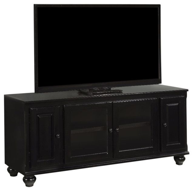 Benzara Bm158717 Transitional Style Smart Looking Tv Stand, Black ... within Exploring the Design Philosophy Behind Benzara BM158717 Black TV Furniture