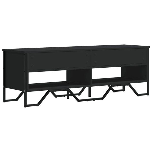 Borough Wharf Vidaxl Tv Stand | Wayfair.co.uk inside Comparing plastic and tempered glass construction in TV furniture