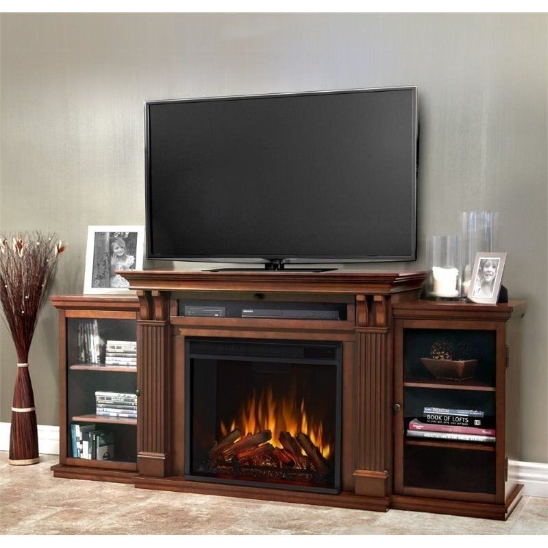 Bowery Hill Traditional Wood Fireplace Tv Stand For Tvs Up To 67" In ... for Bowery Hill Traditional Wood Fireplace Tv Stand For Tvs Up To 67" In White