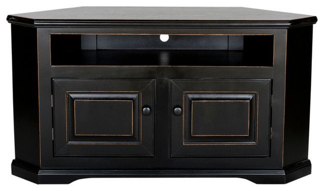 Eagle Furniture 40&amp;quot; Savannah Wide-Screen Corner Tv Cart - Transitional ... intended for Eagle Furniture Tall Savannah Raised Panel Door 39&amp;quot; Wide Tv Console, Black