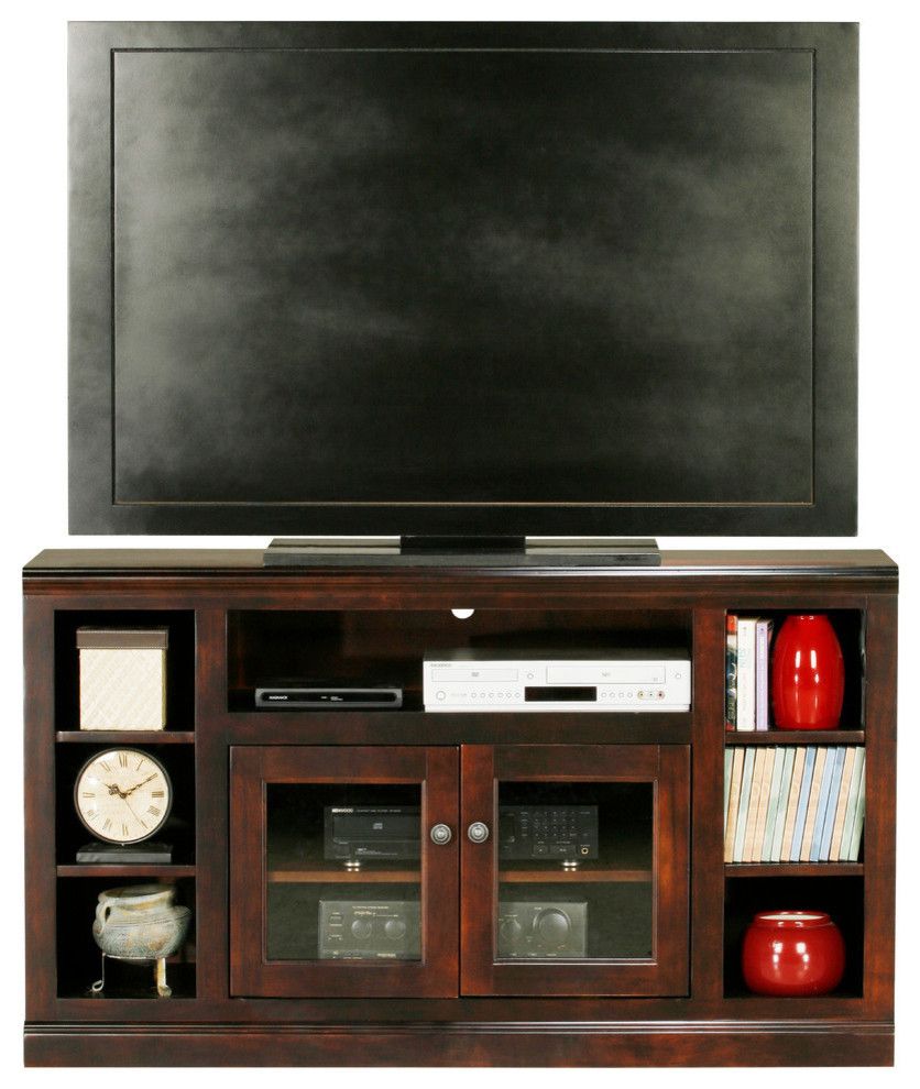 Eagle Furniture 55&amp;quot; Coastal - Transitional - Entertainment Centers And ... in Eagle Furniture 55&amp;quot; Coastal Thin Flat-Panel Entertainment Console, Black