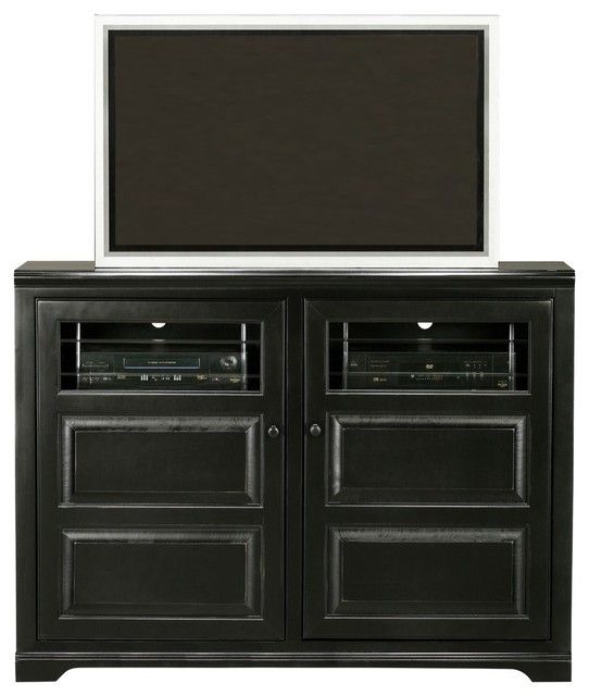 Eagle Furniture 55" Savannah Tall Flat-Panel Entertainment Console ... within Exploring the Cultural Significance of Flat-Panel Media Consoles