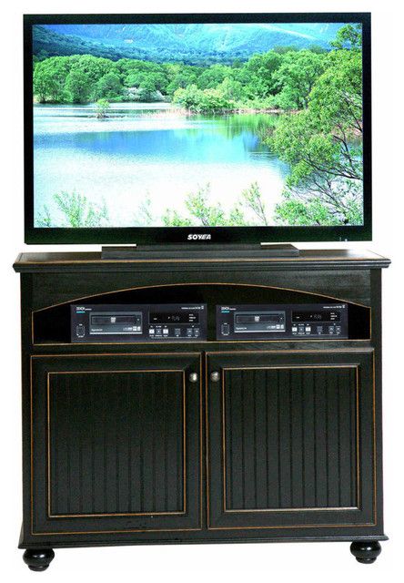 Eagle Furniture American Premiere 47" Entertainment Console - French ... inside Eagle Furniture American Premiere 47" Entertainment Console, Iron Ore