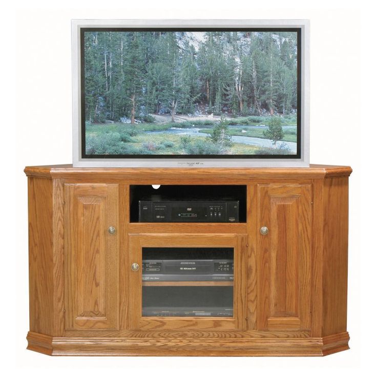 Eagle Furniture Classic Oak Customizable 57 In. Tall Corner Tv Stand ... inside Exploring the Features of Eagle Furniture Oak Ridge Thin 55 Tall Corner Entertainment Console Lite Oak