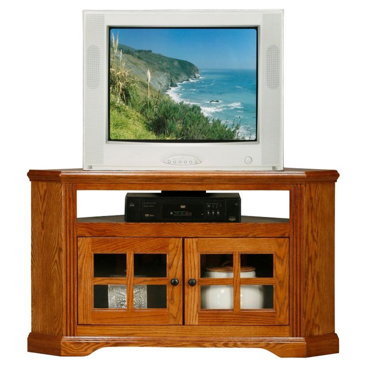 Eagle Furniture Oak Ridge 40 In. Corner Tv Stand | Www.hayneedle.com ... throughout Eagle Furniture Oak Ridge, Tall 41" Wide Corner Tv Console, Dark Oak