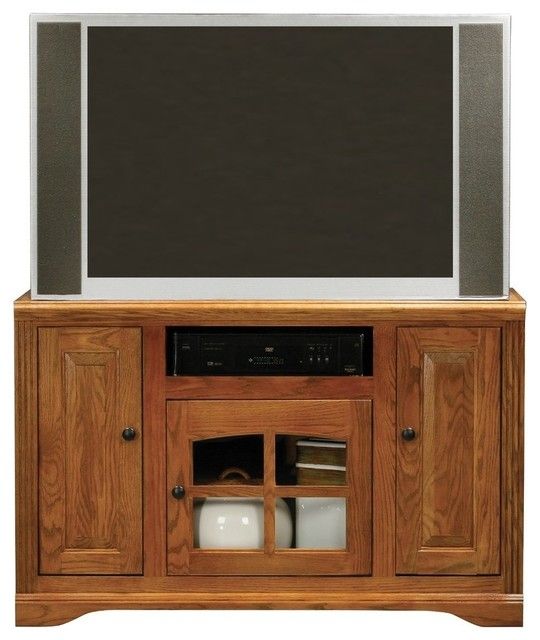 Eagle Furniture Oak Ridge 45" Wide - Transitional - Entertainment ... intended for Exploring the Versatility of Tall 41 inch Oak Furniture Pieces