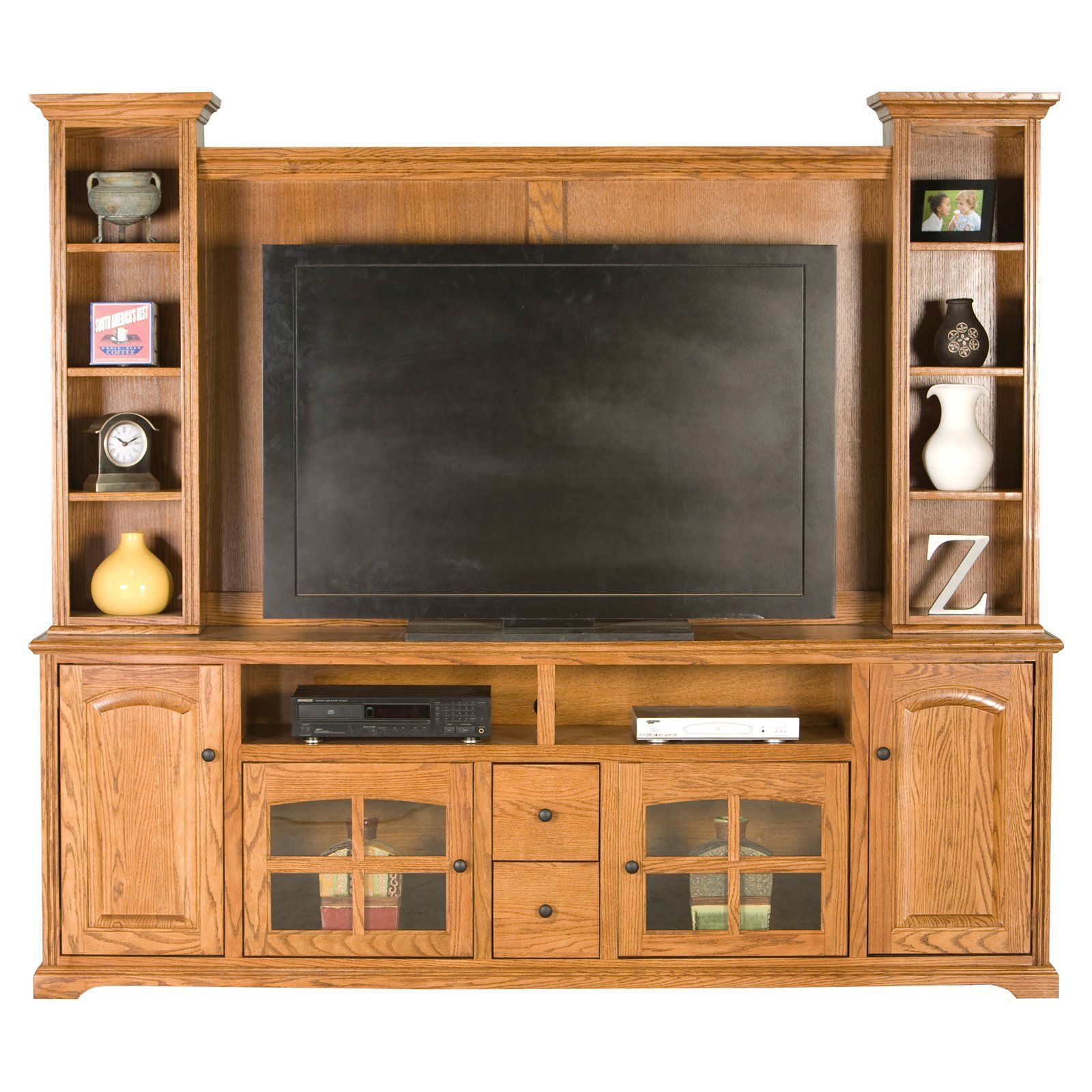 Eagle Furniture Oak Ridge 90 In. Entertainment Console With Optional ... inside Eagle Furniture Heritage 55&amp;quot; Tall Entertainment Console, Lite Oak