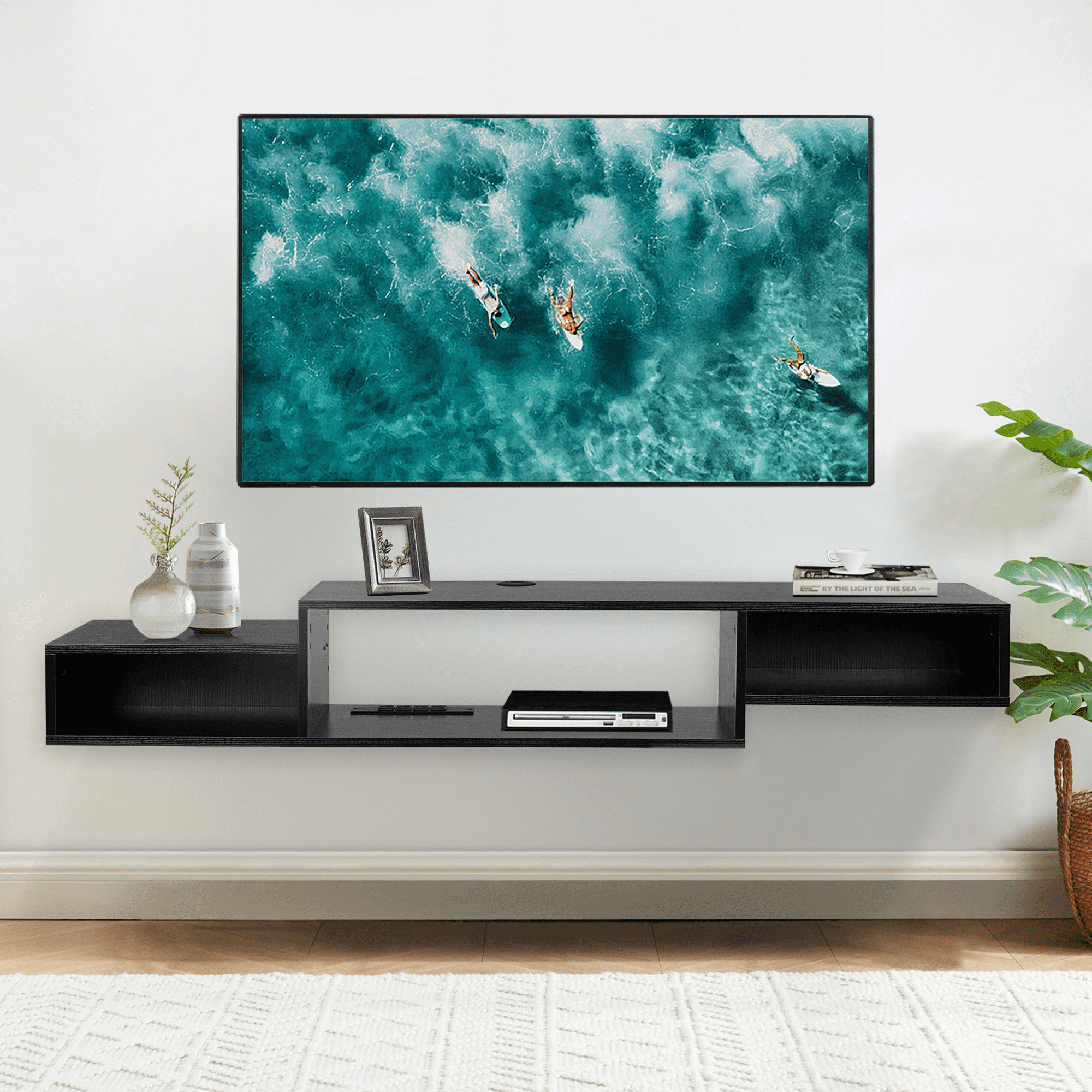 Floating Tv Stand Macy's At Rose Slaughter Blog intended for Design Considerations for Floating TV Stands in Contemporary Homes