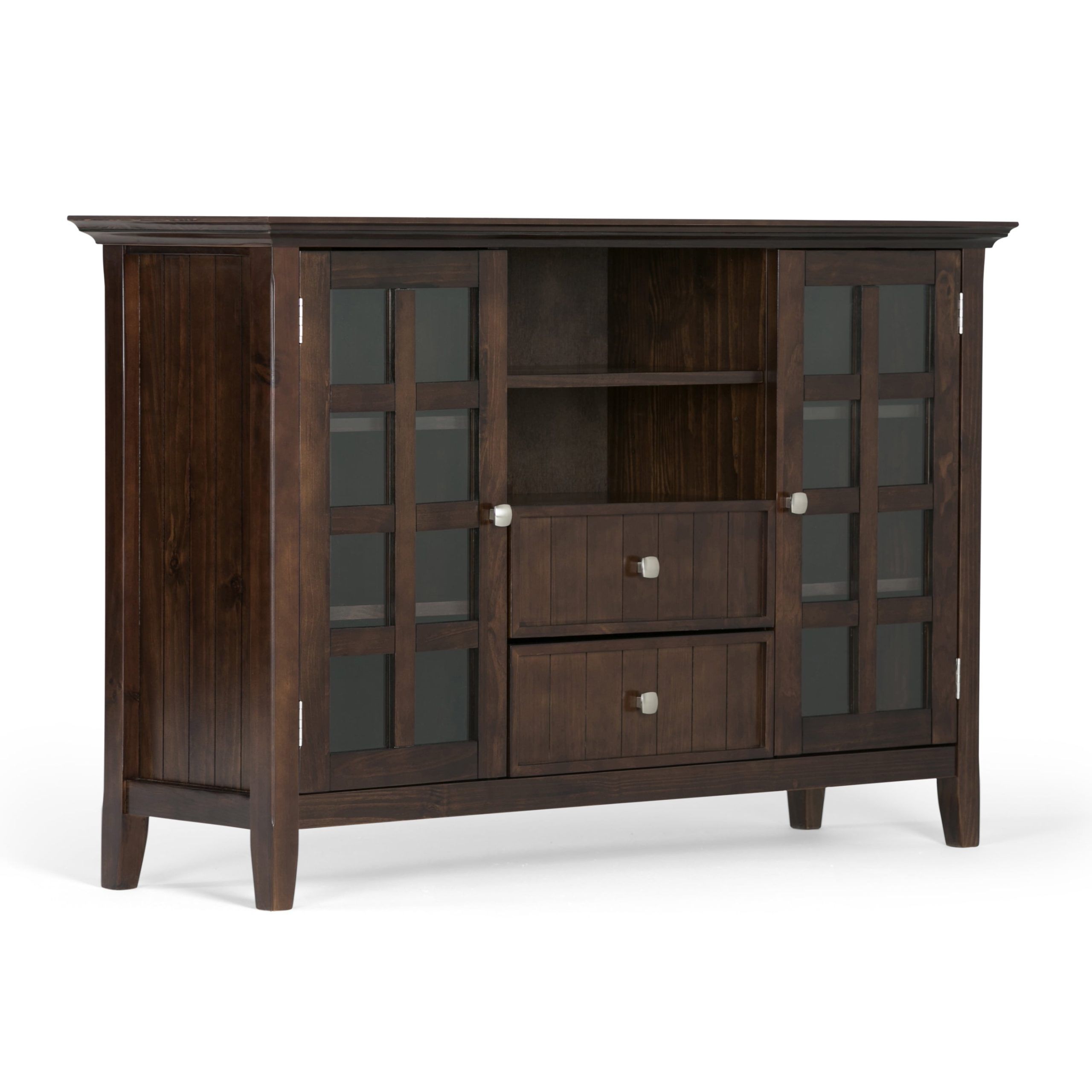 Free Shipping! Acadian Solid Wood 53 Inch Wide Transitional Tv Media ... with regard to Material science behind solid wood tv stands and their resistance to environmental factors