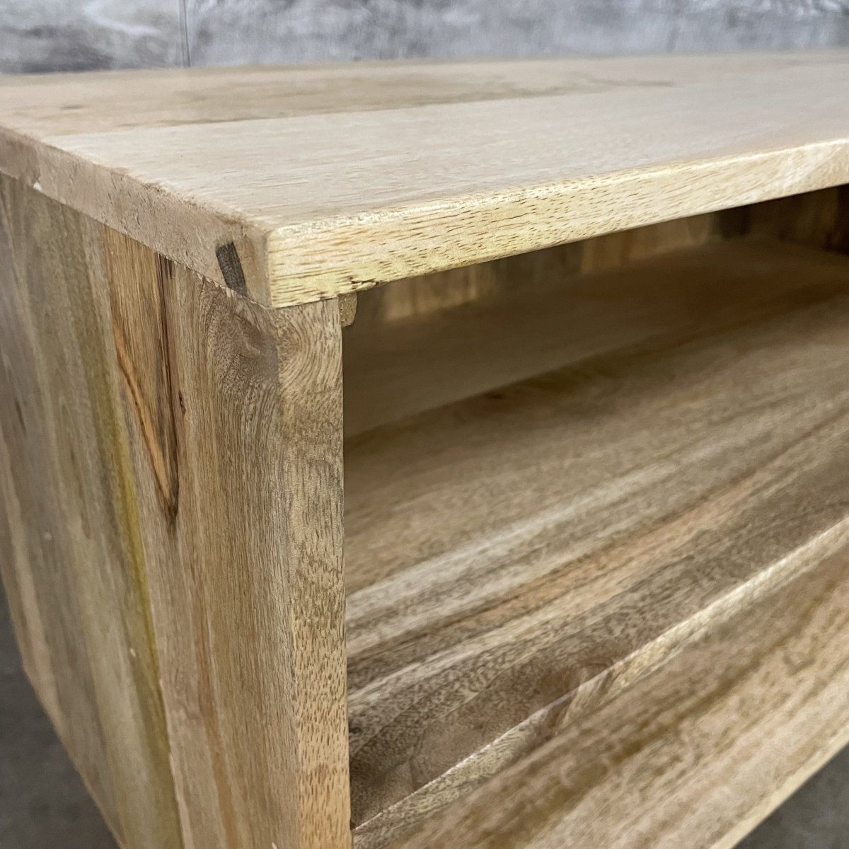 Mango Wood Tv Stand - Rustic Furniture Outlet pertaining to 46&amp;quot; Antique White Distressed Hand Carved Mango Wood Tv Stand Media Console