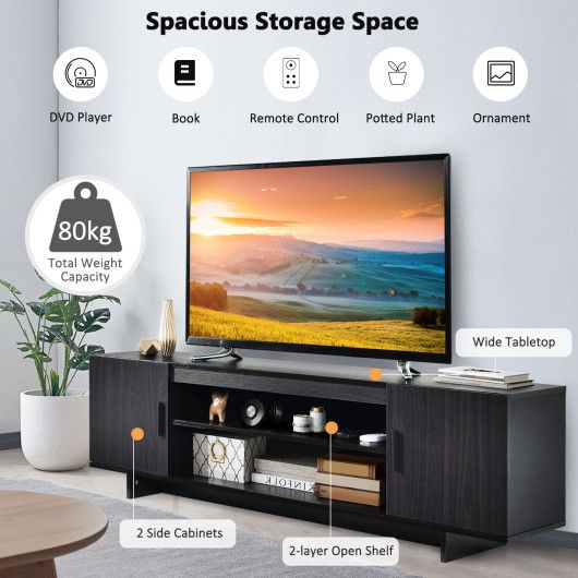 Modern Wood Tv Stand With Storage For Tvs Up To 65 Inch - Cave Supplies with Building better viewing experiences with the Modway Iterate TV stand