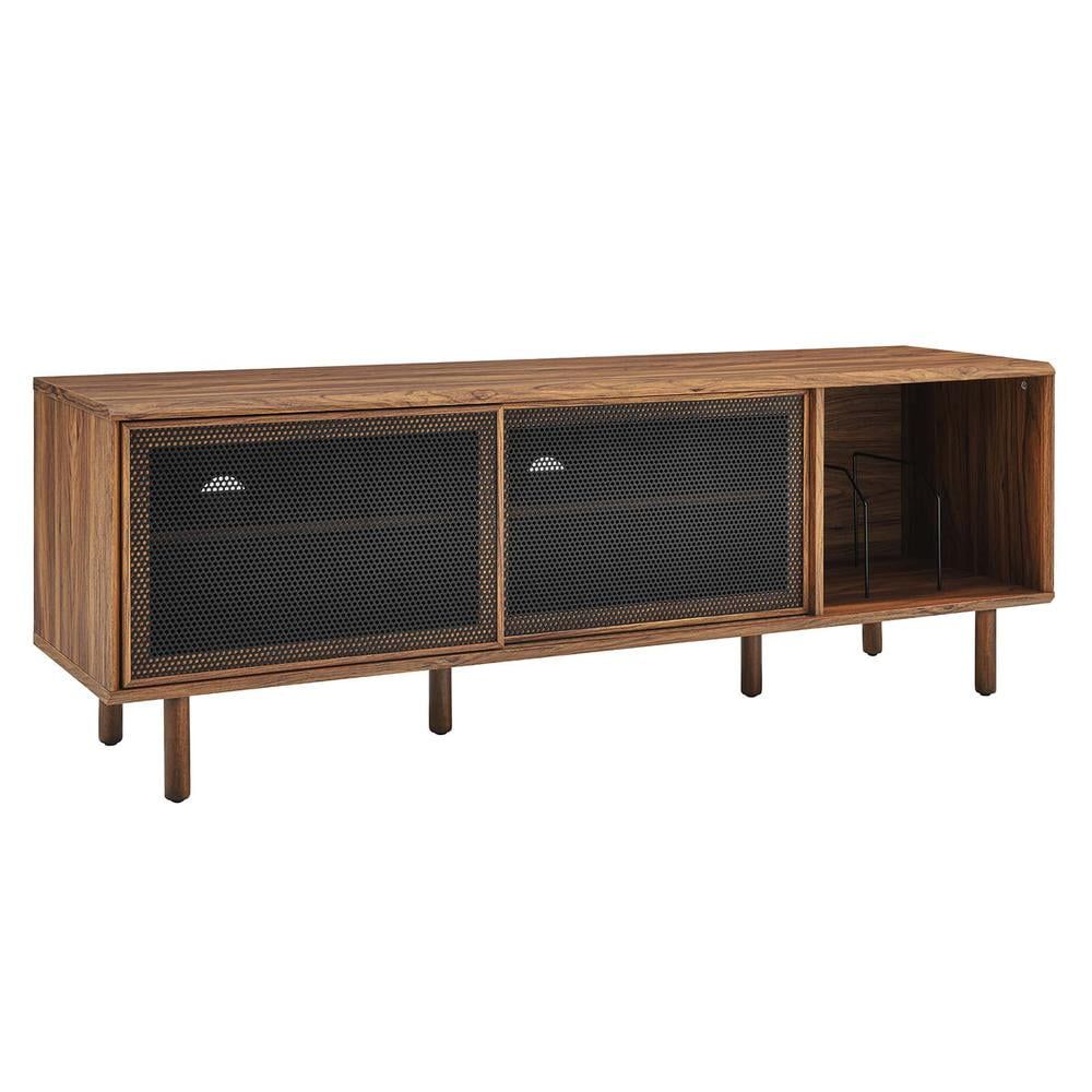 "Modway Kurtis Large Entertainment Center, Mdf Particleboard Tv And ... throughout Comparing MDF particleboard construction methods in contemporary furniture