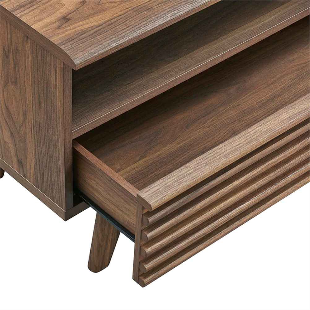 Modway Render Particleboard And Laminate Tv Stand For Tvs Up To 66" In ... within Modway Render Particleboard And Laminate Tv Stand For Tvs Up To 66" In Charcoal