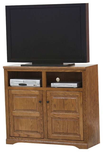 Oak Ridge, Tall, Raised Panel Door 45&amp;quot; Wide Tv Console - Farmhouse ... in The Craftsmanship Behind Eagle Furniture Tall Savannah Raised Panel Door 39&amp;quot; Wide TV Console Iron Ore