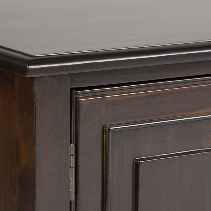 Simplihome Connaught Solid Wood 72 Inch Wide Traditional Tv Media Stand ... regarding Understanding the craftsmanship behind solid wood entertainment furniture