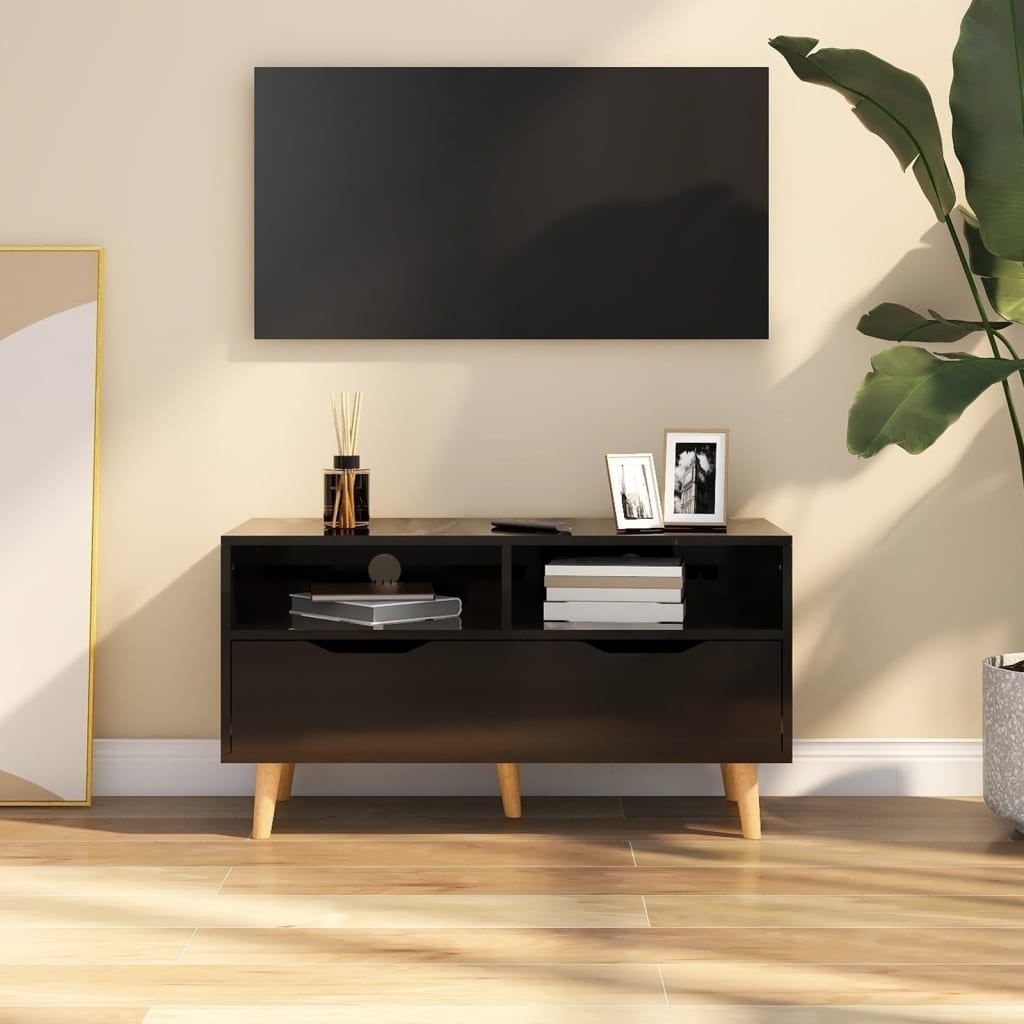 Vidaxl Tv Stand Tv Console Sideboard Tv Unit Home Media Unit Engineered ... throughout Maximizing space efficiency with multi-functional TV console designs