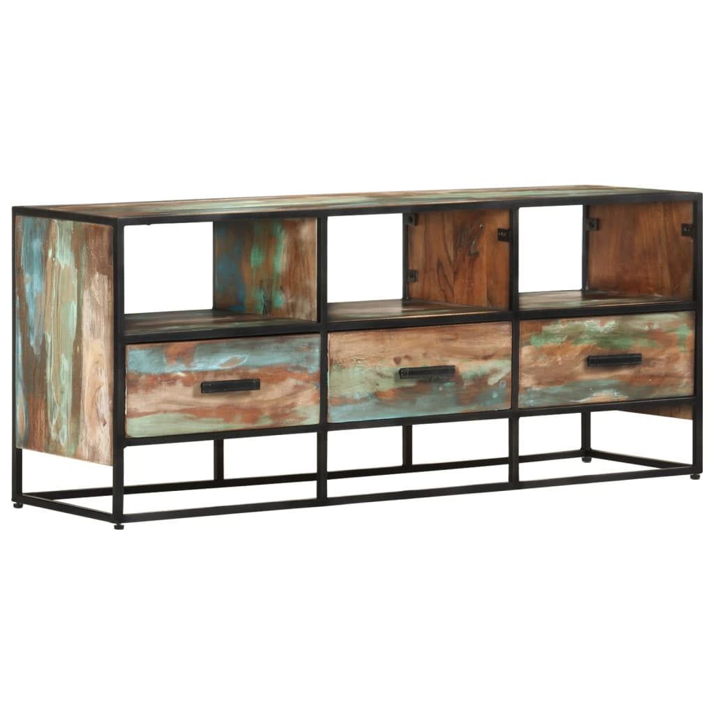 Vidaxl Tv Stand Tv Unit Sideboard Home Tv Console Media Unit Rough ... regarding How Modern Living Rooms Benefit from Sustainable TV Console Designs