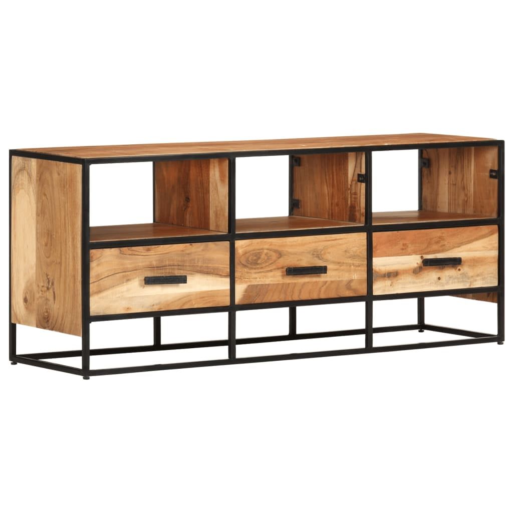 Vidaxl Tv Stand Tv Unit Sideboard Home Tv Console Media Unit Rough ... within Design Tips for Creating a Cohesive Media Room Setup