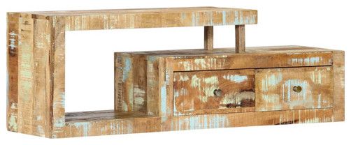 Vidaxl Tv Stand Tv Unit Sideboard Home Tv Console Unit Solid Reclaimed ... with Vidaxl Tv Stand Monitor Stand Desktop Stand Console Unit Solid Reclaimed Wood