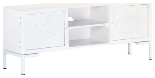 Vidaxl Tv Stand Tv Unit Sideboard Tv Console Cabinet White Solid Mango ... pertaining to Vidaxl Tv Stand Tv Unit Sideboard Tv Console Gray& White Solid Wood Mango