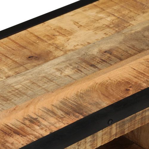 Vidaxl Tv Stand Tv Unit Sideboard Tv Console Media Cabinet Rough Mango ... pertaining to Vidaxl Tv Stand Tv Console Wall-Mounted Sideboard Media Unit Rough Mango Wood