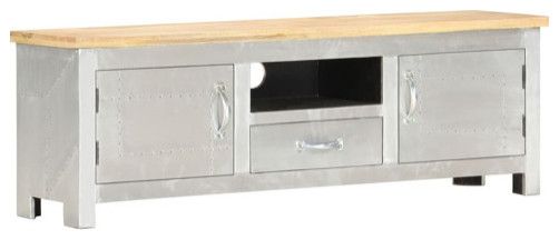 Vidaxl Tv Stand Tv Unit Sideboard Tv Console Media Cabinet Solid Mango ... regarding Vidaxl Tv Stand Tv Unit Sideboard Tv Unit Cabinet Gray Solid Rough Mango Wood