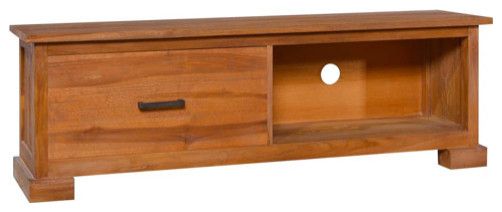 Vidaxl Tv Stand Tv Unit Sideboard Tv Console Media Cabinet Solid Teak ... inside Exploring the craftsmanship behind vidaXL's solid teak television furniture