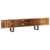 Vidaxl Tv Stand Tv Unit Sideboard Tv Console Media Cabinet Solid Wood ... for Vidaxl Tv Stand Tv Unit Sideboard Tv Console Media Cabinet Solid Sheesham Wood