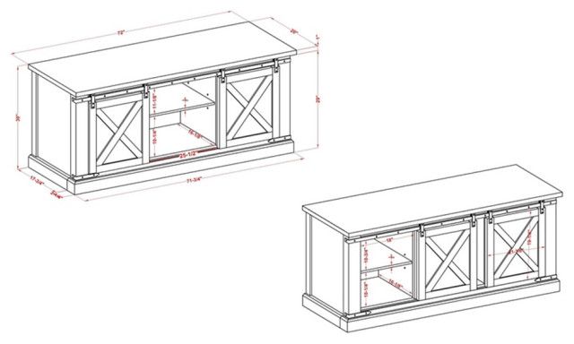 Bowery Hill Wood 72" Length Tv Stand In White And Gold Finish ... inside Furniture Of America Birch Wood 72" Length Tv Stand In White And Gold