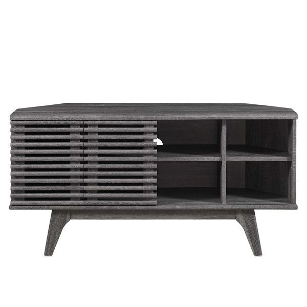 Eve Furniture Render 46" Corner Tv Stand By Modway & Reviews | Wayfair in Creating Functional Living Spaces with Corner TV Furniture Solutions