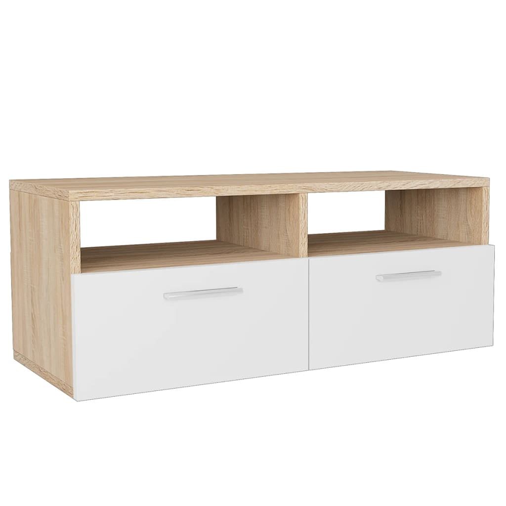 Vidaxl Tv Stand Tv Console Sideboard Tv Unit Home Media Unit Engineered ... intended for The role of engineered wood in creating timeless entertainment solutions