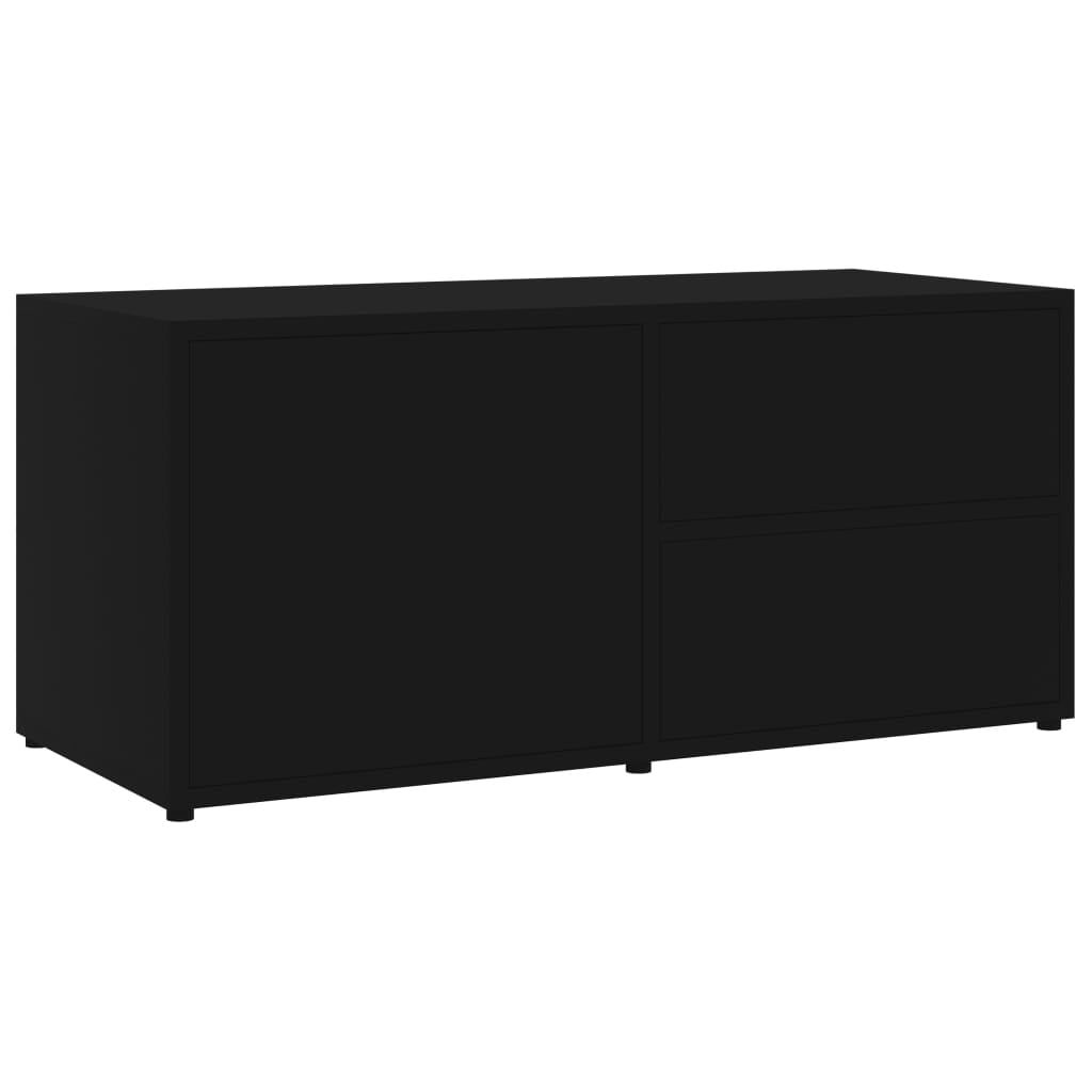 Vidaxl Tv Stand Tv Console Sideboard Tv Unit Home Media Unit Engineered ... pertaining to Exploring the durability benefits of engineered wood in TV stand construction