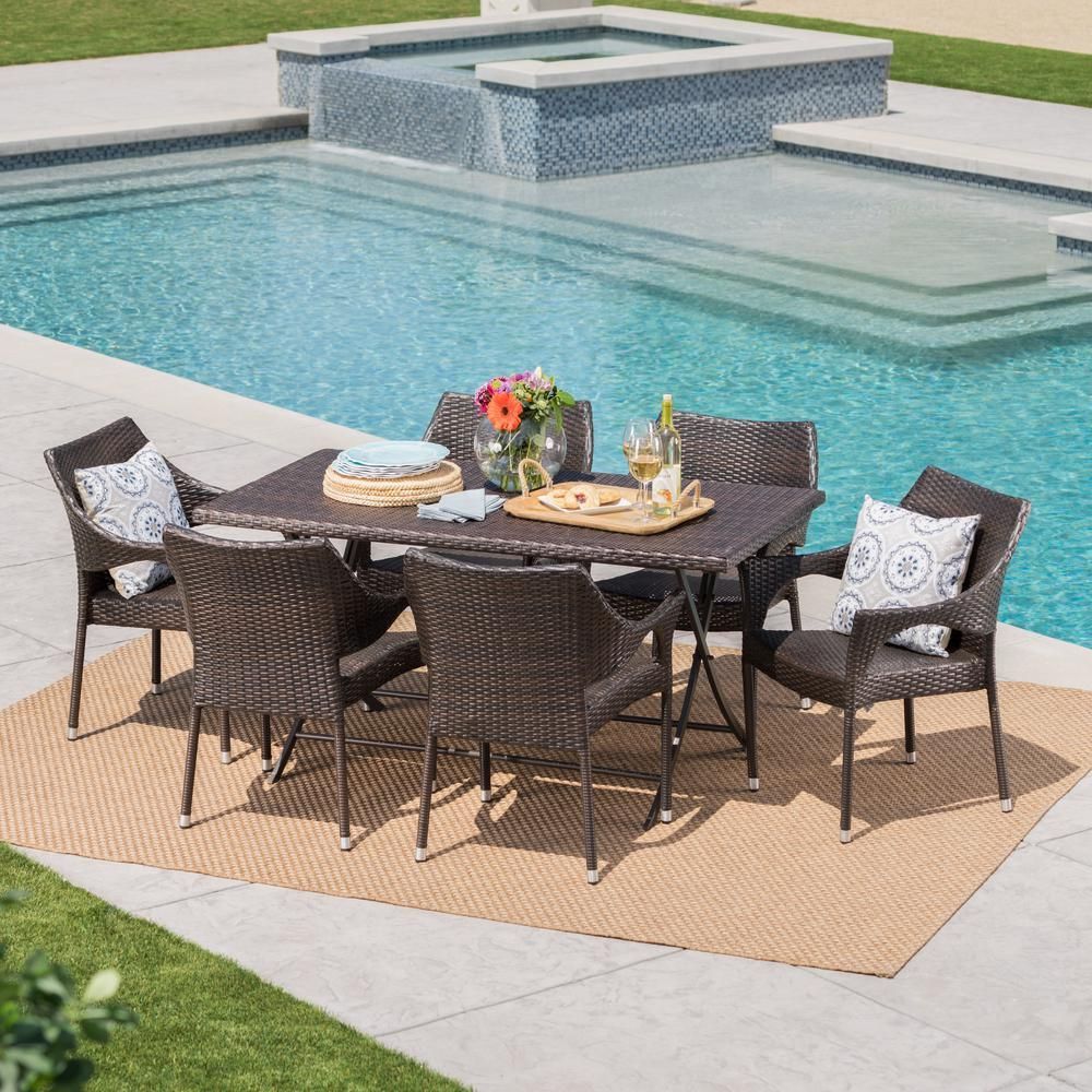 Creating Memorable Outdoor Meals With 7-Piece Large Patio Dining Sets with Large Outdoor Dining Sets