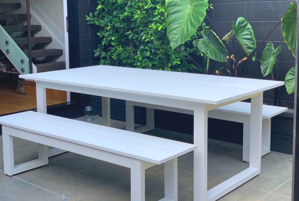 Dining Set With Bench Outdoor At Marisa Randolph Blog inside Why benches are the smartest seating choice for 2026 outdoor dining