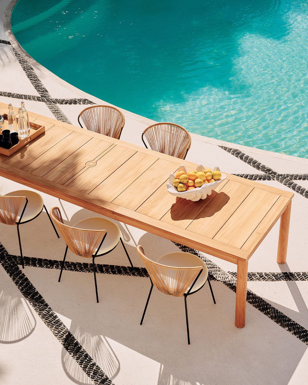 Pinet 108" Teak Outdoor Dining Table + Reviews | Cb2 within 108 Outdoor Dining Table