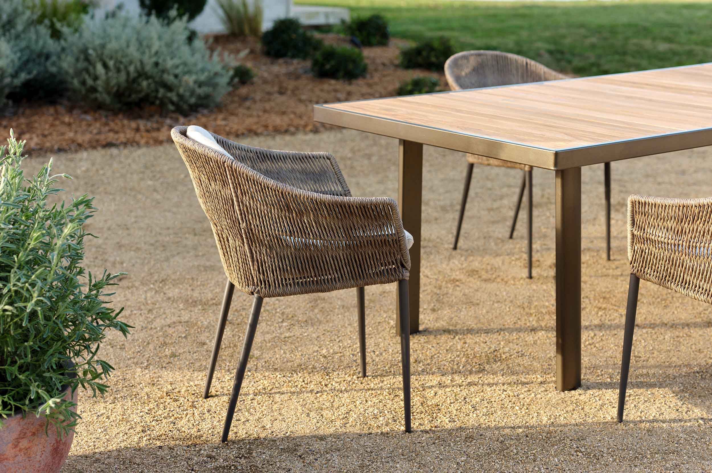Quay Outdoor Woven Dining Chair within Outdoor Woven Dining Chairs
