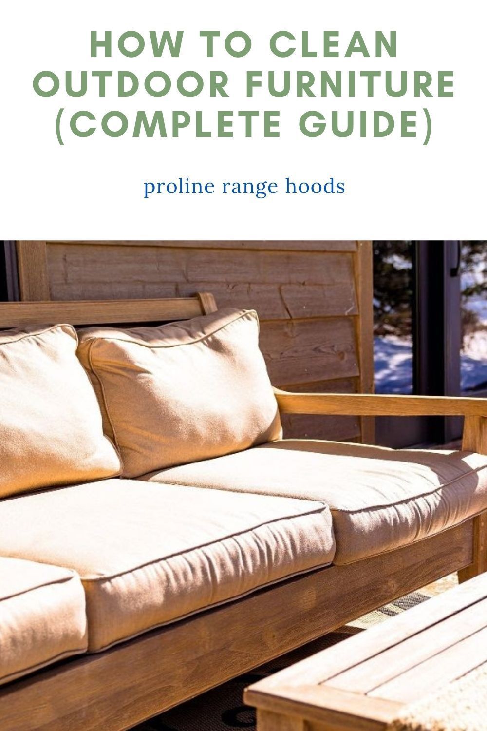 How To Clean Outdoor Furniture Complete Guide – Artofit